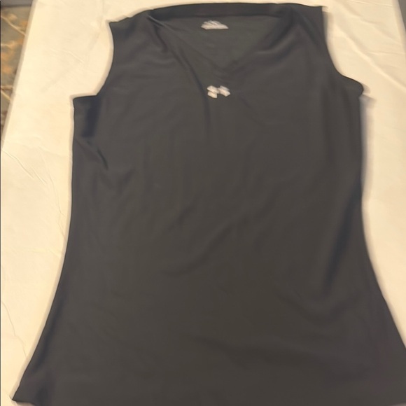 Under Armour Gray Fitted Tank Top - Picture 1 of 1